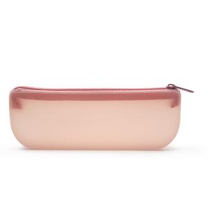 Quality Tasteless Nontoxic Silicone Makeup Brush Bag , Leakproof Silicone Cosmetic Pouch wholesale