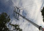 10mm Galvanized Steel ASTM A36 Utility Power Poles