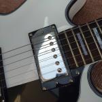 High quality hollow body jazz electric guitar, rosewood fingerboard black