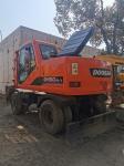 Low Priced Doosan DH150W Excavator with Strong Power and Overall Soft Steel