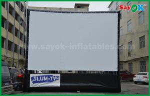 Quality Inflatable Backyard Movie Screen Outdoor Inflatable Movie Screen Oxford Cloth Material WIth Frame For Projection wholesale
