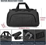 Duffle Large Waterproof Swimming Bags With Shoes Compartment Weekender Overnight