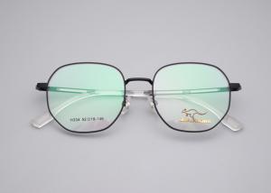 Quality Exquisite Metal Frames Unisex Full Rim Metal Eyewear Sleek Design wholesale