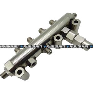 Quality C6.4 Engine Fuel Common Rail Assy E320D Excavator 358-6634 438-3416 wholesale