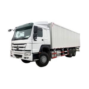 Quality SINOTRUK HOWO 6X4 Lorry truck Van Cargo Box Truck Light Truck wholesale