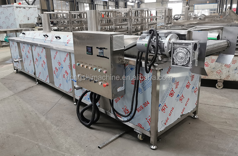 Water Bath Vacuum Plastic Packing Bag Pasteurizer Machine/Canned Food Tunnel Pasteurization Machine