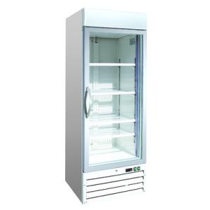 Quality Good Sturdiness Upright Glass Door Chiller Zero Heat Emission Electricity Saving wholesale