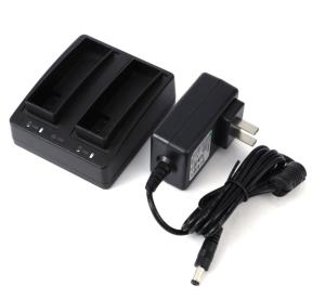 Quality Black Dual Total Station Li Lon Battery Charger For GETAC PS236 PS336 wholesale