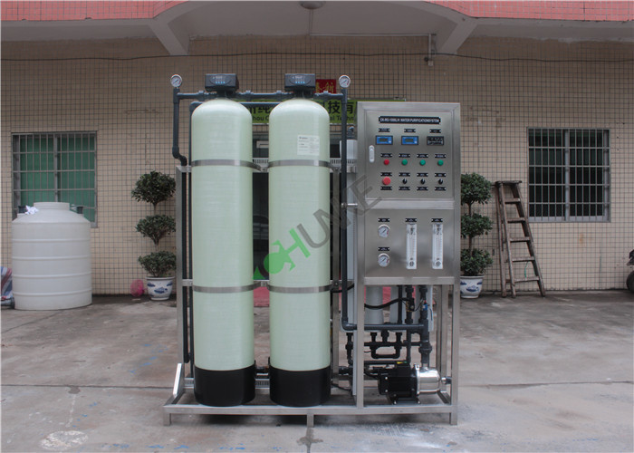Automatic Reverse Osmosis Water Filter System , SS Membrane Housing With Cartridge Filter