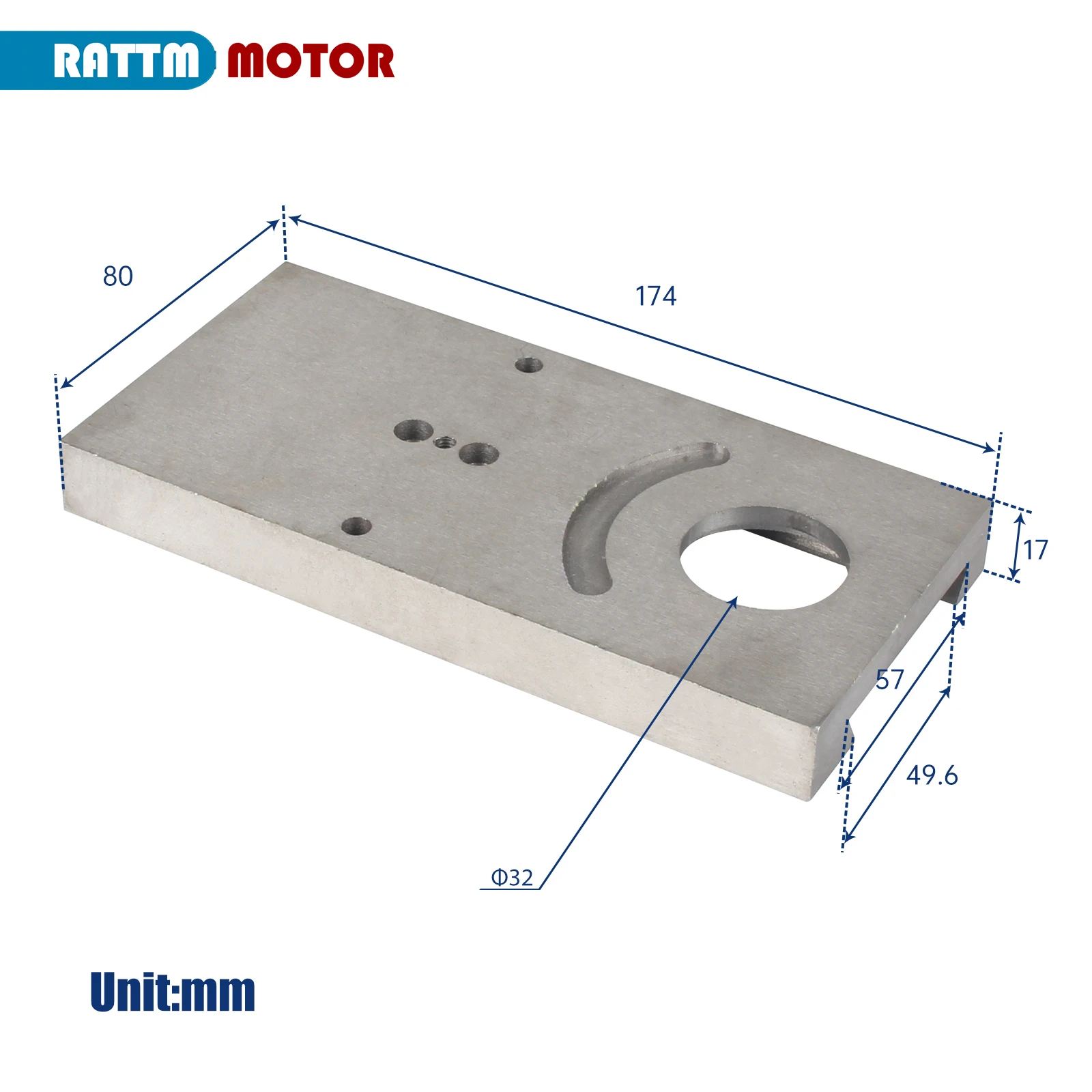 Iron Cross Slide For WM210V CD210V Mini Lathe Accessories