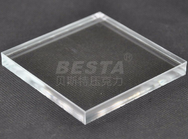 2 - 300mm Hard Clear Decorative Acrylic Sheets For Laser Cutting Engraving