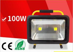 Quality 100W Portable rechargeable lithum-ion battery LED flood light outdoor emergency lighting wholesale