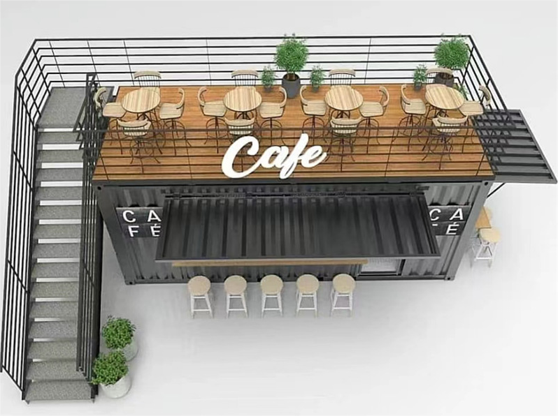 Steel Structure Luxury Container House With Modern Design Customized Color