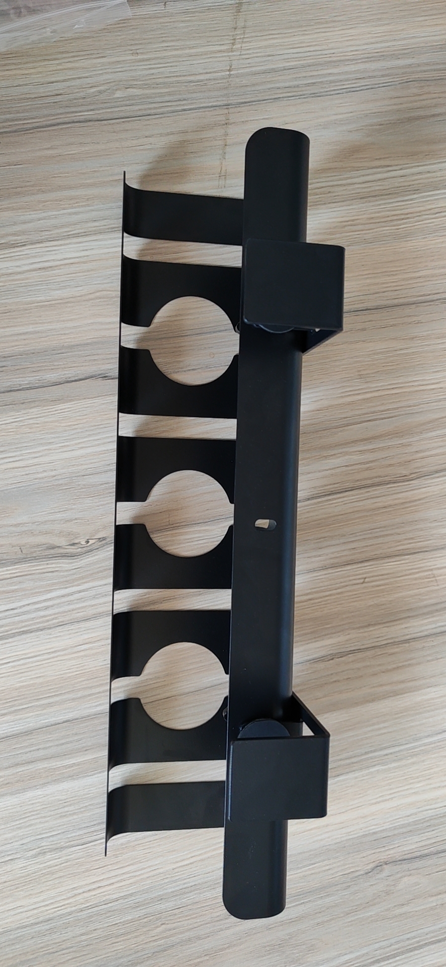 Under Desk Cable Management Tray 16.5 Sturdy Metal Power Strip Holder, Standing Desk Cable Tray Organizer for Cords