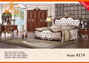 Quality indonesian white king classic luxury antique cheap queen oak wood bedroom dinette furniture set for sale under 500 wholesale