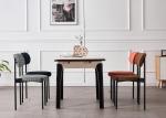 Garden Outdoor 43x43x79CM Contemporary Metal Dining Chairs