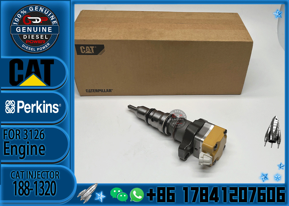 188-1320 CAT Diesel 3126B/3126E Engine Common Rail Fuel Injector 196-4229 177-4754 177-4752