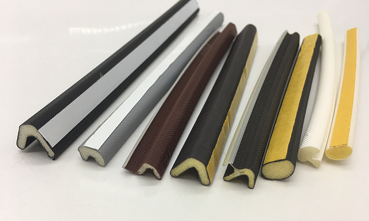 PU PE PP Skeleton Door Seal Strip for Wood Door Frame Functioning as Sound Insulation