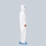 Breathable Medical Protective Clothing 60g Microporous Suit Chemical Resistant