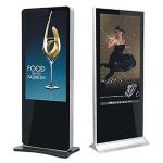60inch indoor P3 floor stand commercial led advertising machine display