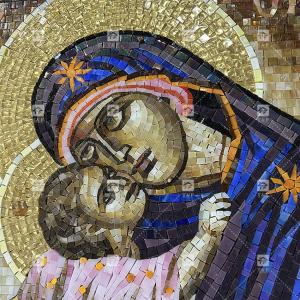 Quality Mosaic Tile Picture Art Mural Restaurant Living Room Interior Wall Decoration Mural Mosaic wholesale