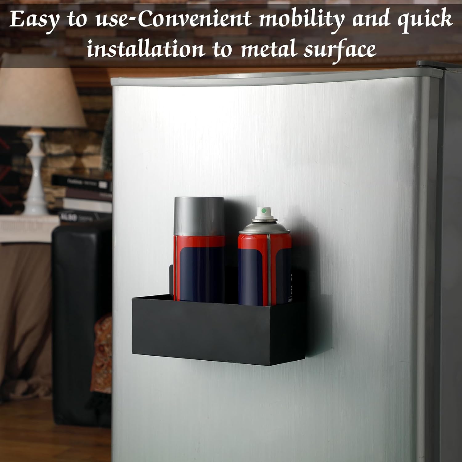 Organize Your Toolbox with this Magnetic Spray Can Holder Heavy Duty and Wall Mounted
