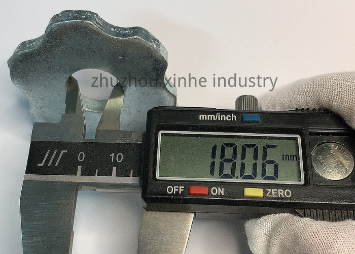 6 Points Carbide Tipped Milling Cutters For Surface Prep Scarifier Equipments