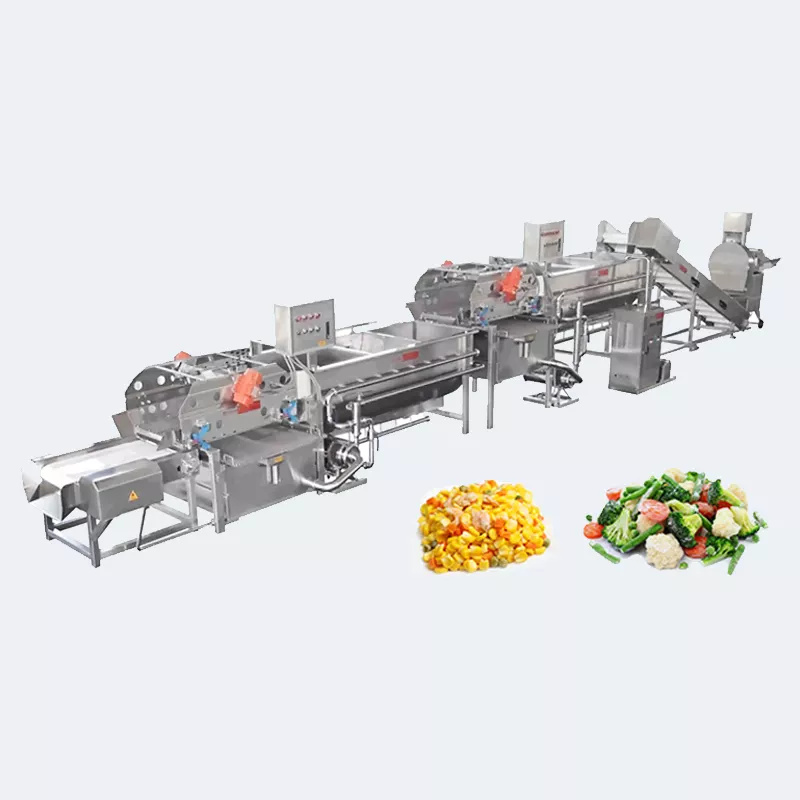Commercial Fruit Vegetable Processing Machine Small Automatic 300-1000kg/h