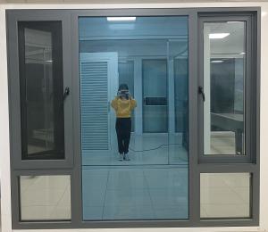 Quality Residential Aluminum Swing Window Easy Cleaning Inward Opening Window wholesale