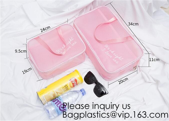 Waterproof PVC Cosmetic Pouch Wholesale Cheap Make Up Makeup Case Bag Travel Toiletry Pouch Organizer, bagease, bagplast