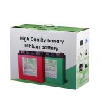 Portable 12V Lithium Battery 30ah 50ah 80ah 100ah Solar Power Battery Pack For