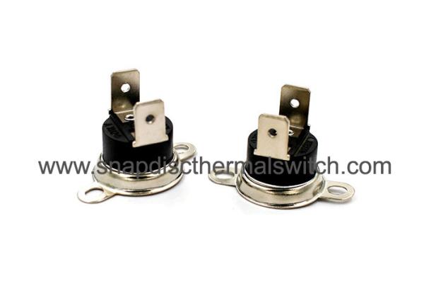 Cheap Bimetal KSD301 Snap Disc Thermal Switch For Circuit Breaker , Temperature Switch for sale