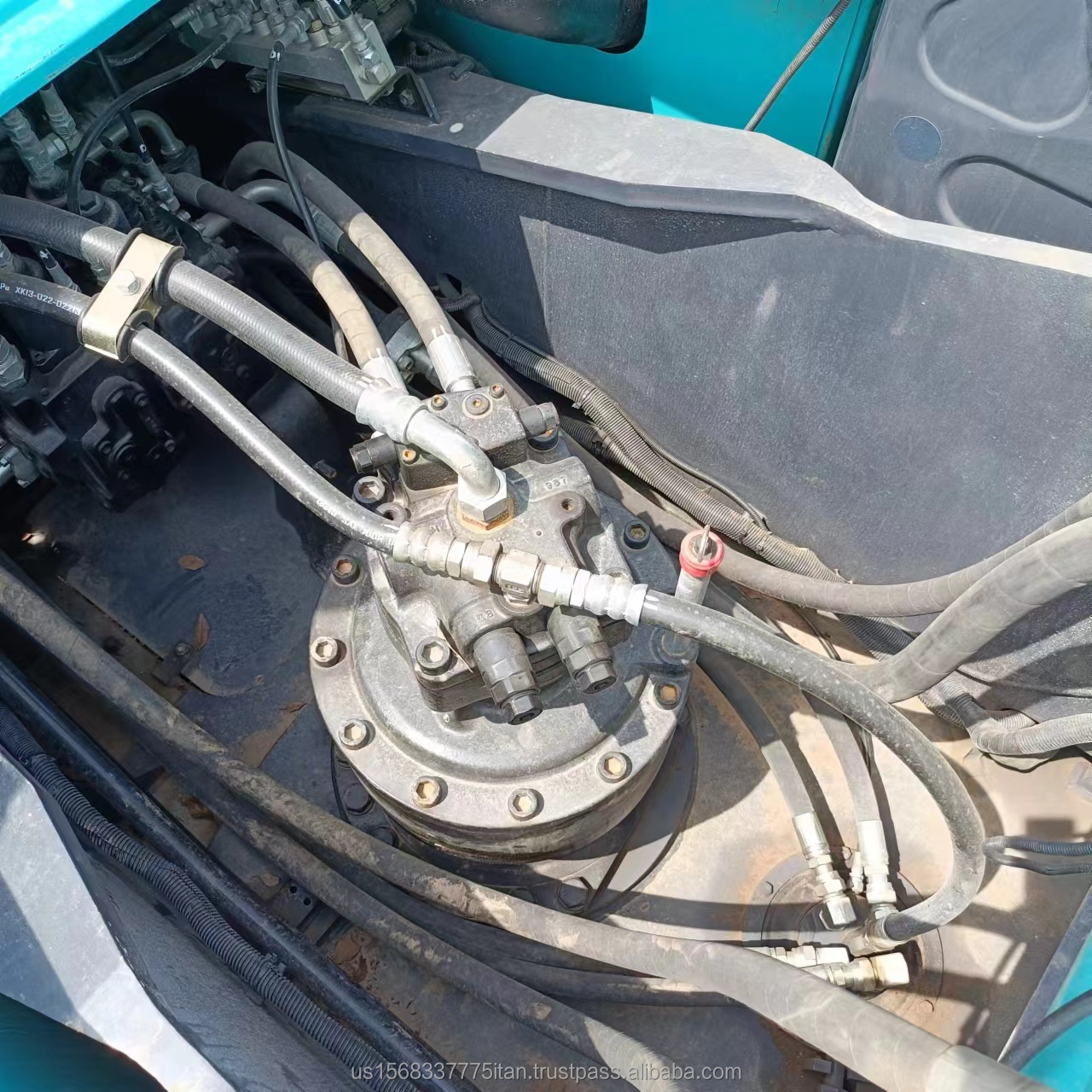 KOBELCO SK350 Excavator Second-hand Good Performance Machine with 1M³ Bucket Capacity