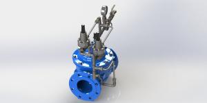 Quality Nylon Reinforcement Hydraulically Operated Surge Anticipating Valve IP68 wholesale