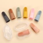 Baby Silicone Finger Toothbrush Oral Cleaner Kit For 3 Months +