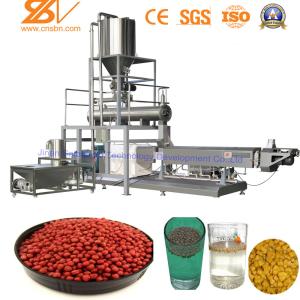 Quality Floating Fish Feed Pellet Making Machine Extruder Multi Functional wholesale