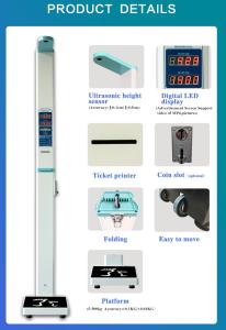 Quality 500kg Medical Body BMI Weight Scale Ultrasonic Height And Weight Measurement Scale wholesale