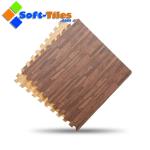 12mm Wood Effect Eva Kids Foam Mats Non-toxic Water Proof