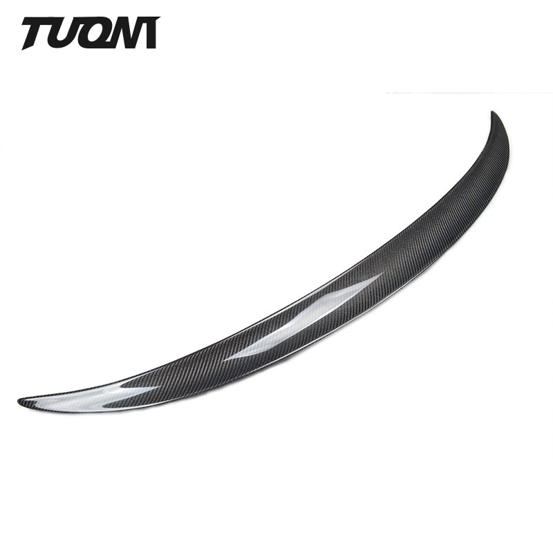 Black Carbon Fiber Trunk Spoiler ABS Rear Car Spoiler Wing For BMW F22 F87