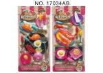 Toddler Pretend Food For Play Kitchen , Cooking Role Play 19 Pcs Eco Friendly