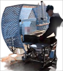 Quality PE Wire Strapping Machine 220V Single Phase Manual Banding Machine HL-7555 wholesale