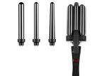 Professional Interchangeable Hair Curler Wand Set With Ceramic Barrels