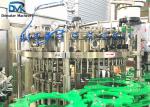 Round Square Glass Bottle Soda Filling Machine 18 Filling Heads 3500kg Weight