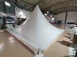 Durable Aluminum Gazebo Pagoda Tent With PVC Roof For Weatherproof Outdoor