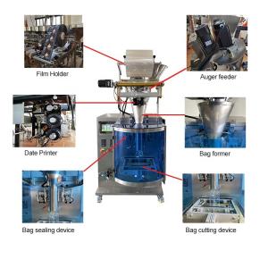 Quality 120mm Powder Pouch Packing Machine 304SS 200g Sachet Medical wholesale