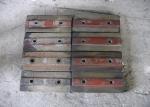Jaw Plates Steel Spare Crusher Wear Parts With HRc50 For Jaw Crushers DF011