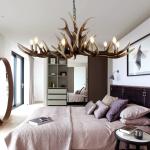 Big antler chandelier 25 Lights for Living room Bedroom Coffe Shop Lighting