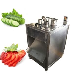 Quality Stainless Steel Vegetable Slicer Machine Industrial Fruit Cutting Machine 0.75KW wholesale