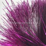 Brown Colored Plastic Shredded Tissue Paper For Gift Baskets PE Metallic