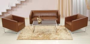 Quality Modern PU leather China reception office sofa wholesale